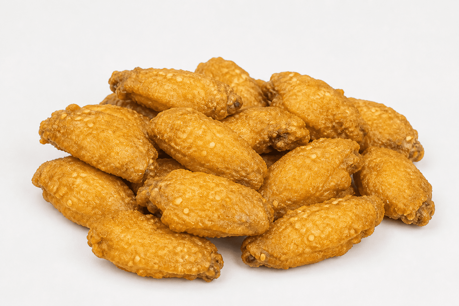 Fully cooked sesame chicken wings